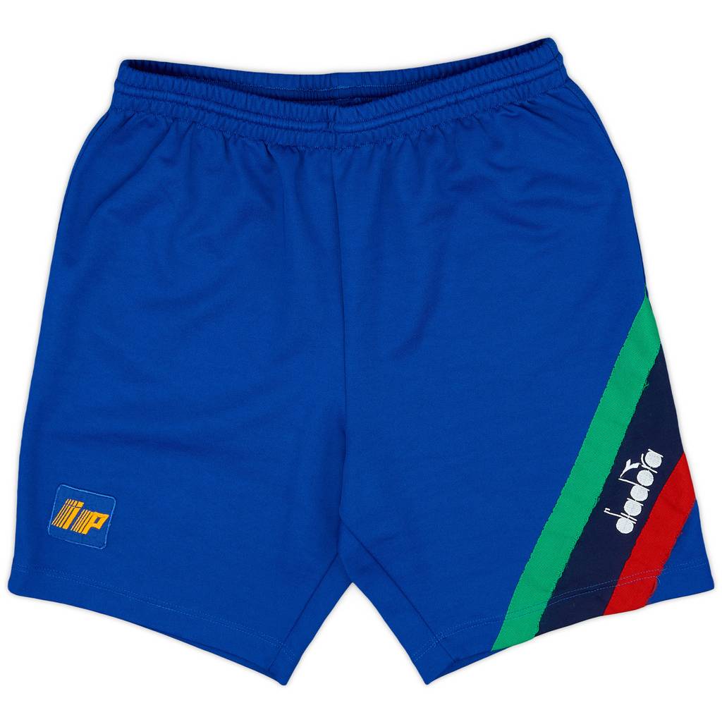 1992 Italy Diadora Training Shorts - 7/10 - (L)