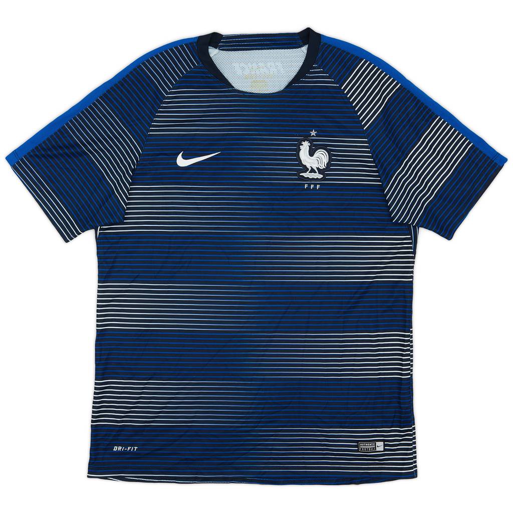 2016-17 France Nike Training Shirt - 8/10 - (M)