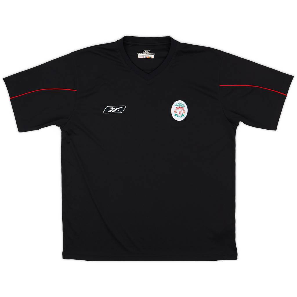 2003-04 Liverpool Reebok Training Shirt - 9/10 - (XL)