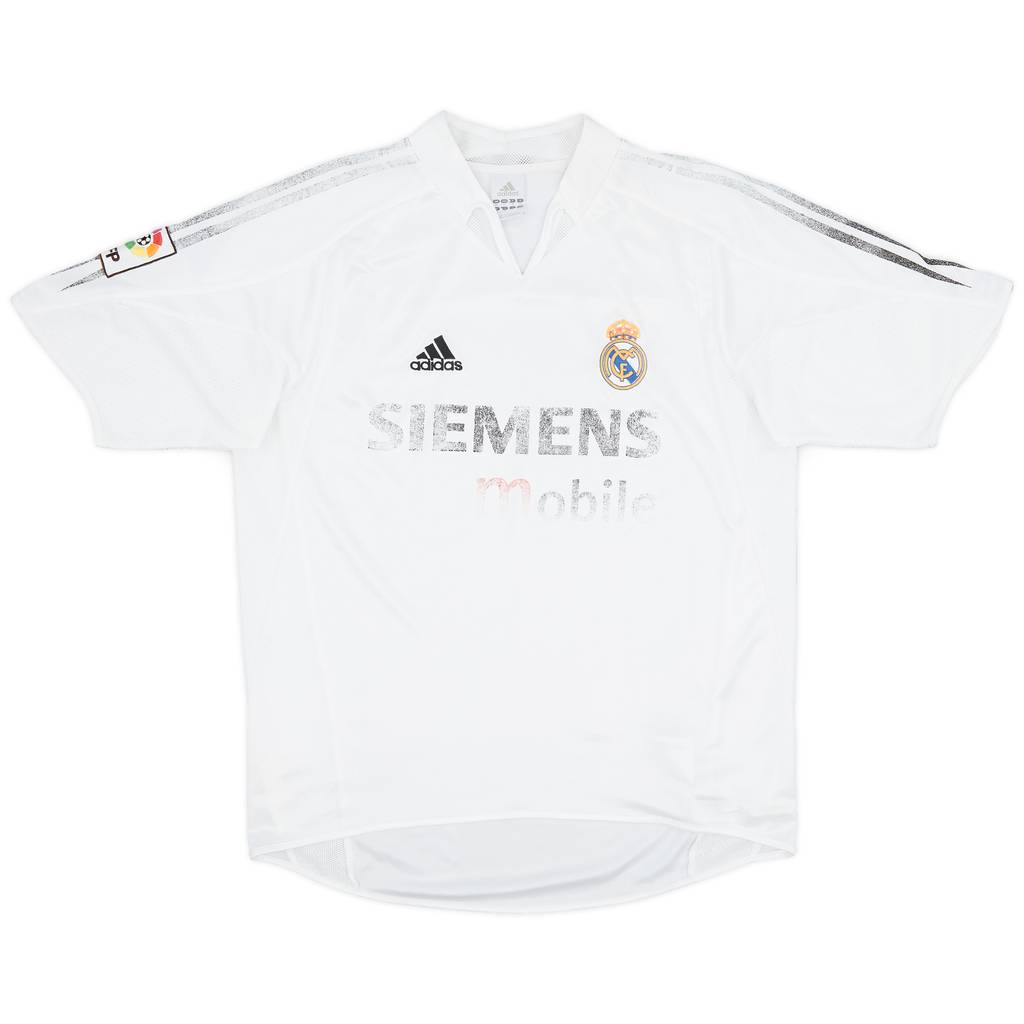 2004-05 Real Madrid Home Shirt - 3/10 - (M)