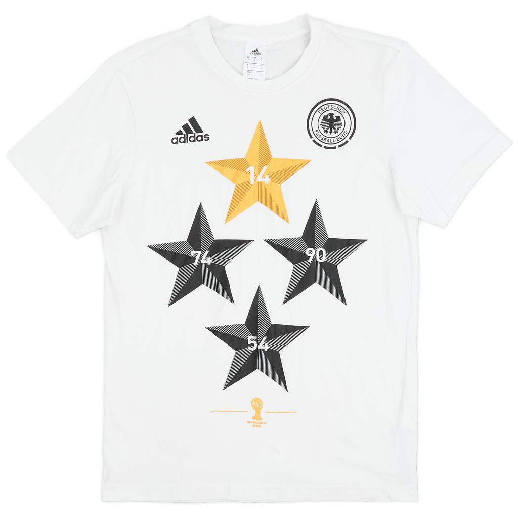 2014 Germany adidas Graphic Tee - 8/10 - (S)