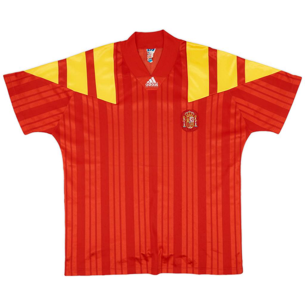 1992-94 Spain Home Shirt - 8/10 - (L)