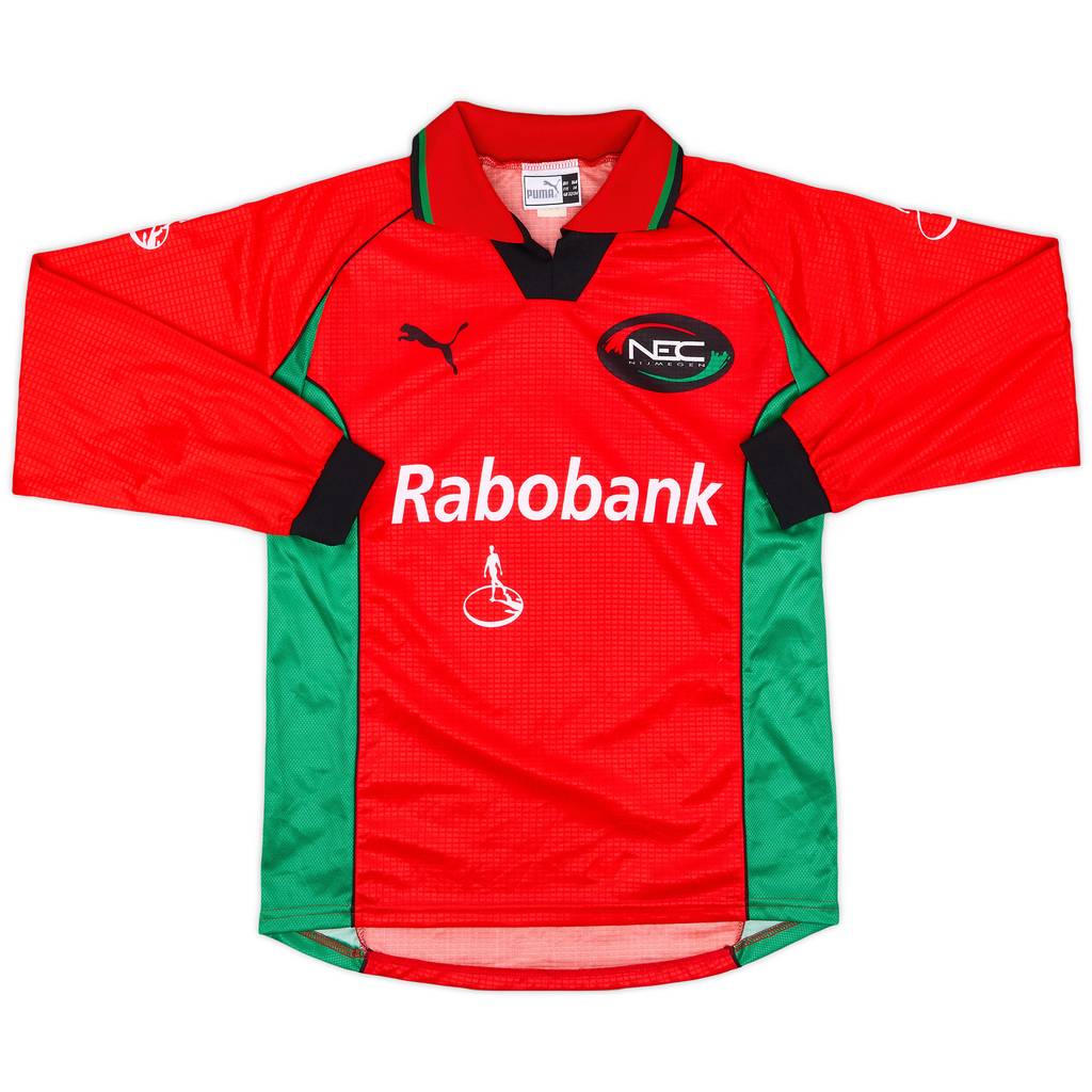 1998-01 NEC Nijmegen Home L/S Shirt - 9/10 - (XL.Boys)