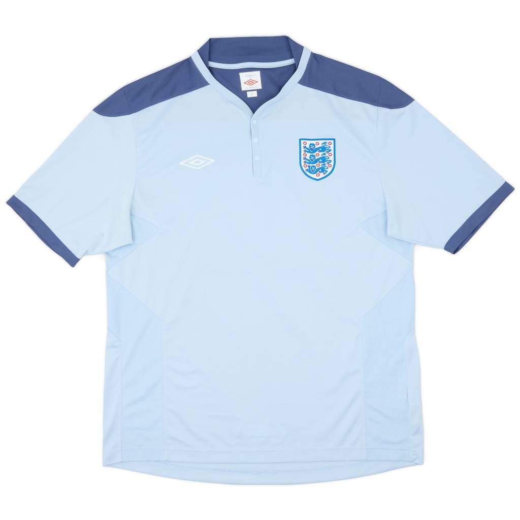 2009-10 England Umbro Training Shirt - 8/10 - (XXL)