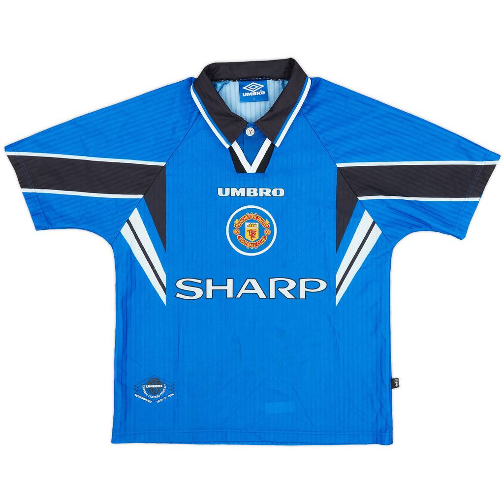 1996-98 Manchester United Third Shirt - 8/10 - (Y)