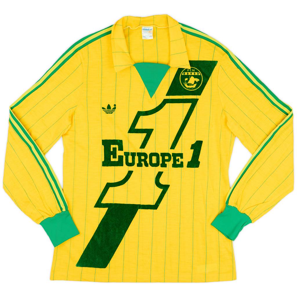 1981-82 Nantes Home Home L/S Shirt - 9/10 - (M)
