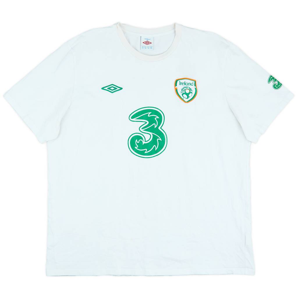 2010-11 Ireland Umbro Cotton Tee - 7/10 - (XXL)