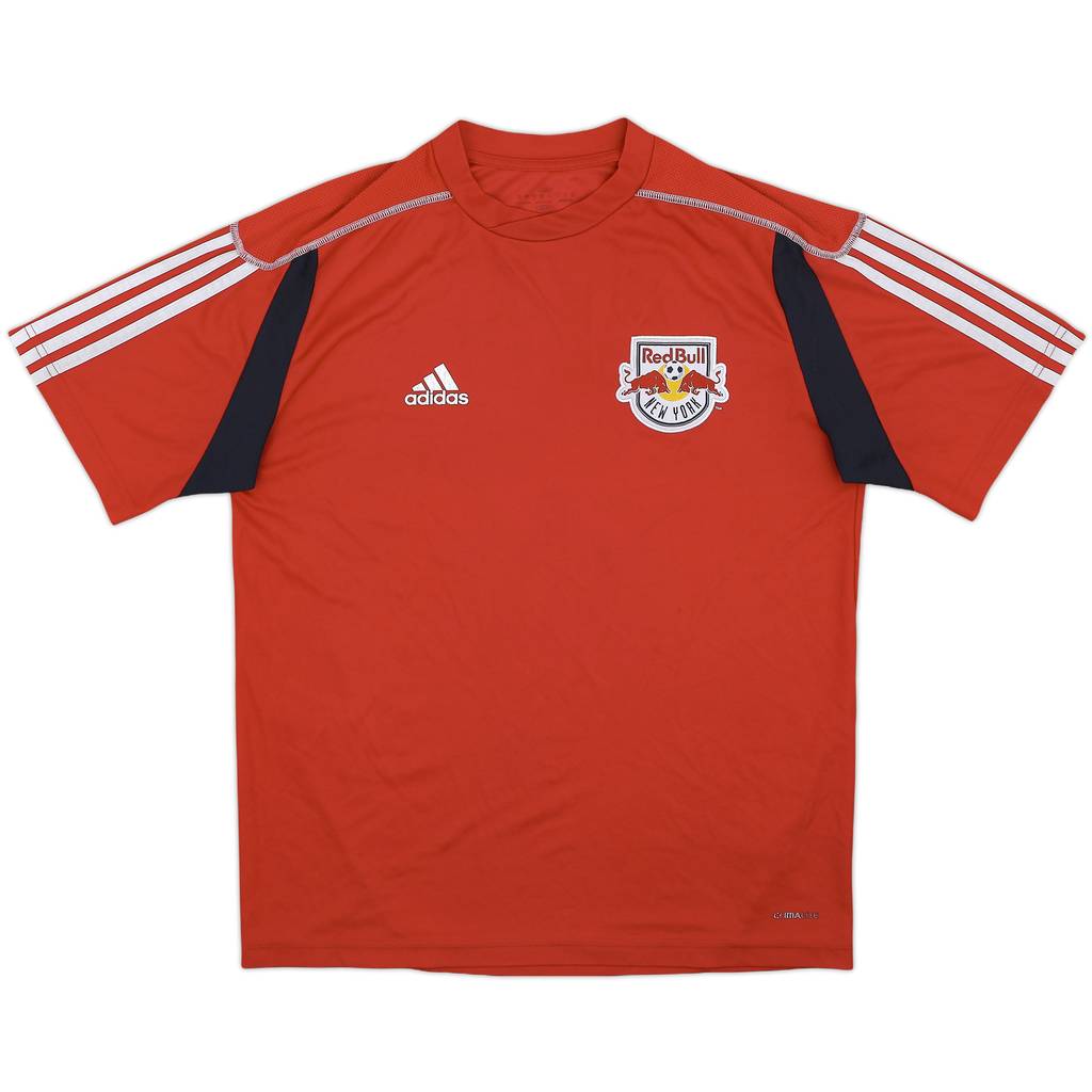 2009-10 New York Red Bulls adidas Training Shirt - 6/10 - (M)