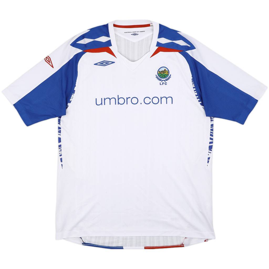 2007-08 Linfield Away Shirt - 7/10 - (XL)