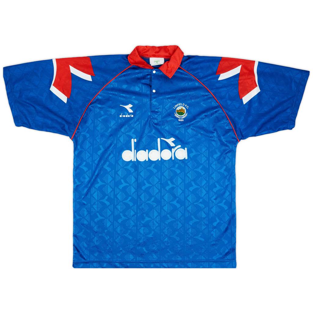 1995-96 Linfield Home Shirt - 7/10 - (XL)