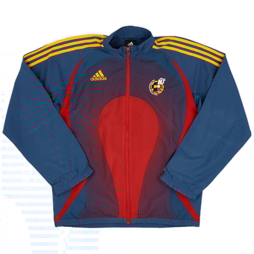 2006-08 Spain adidas Track Jacket - 8/10 - (S)