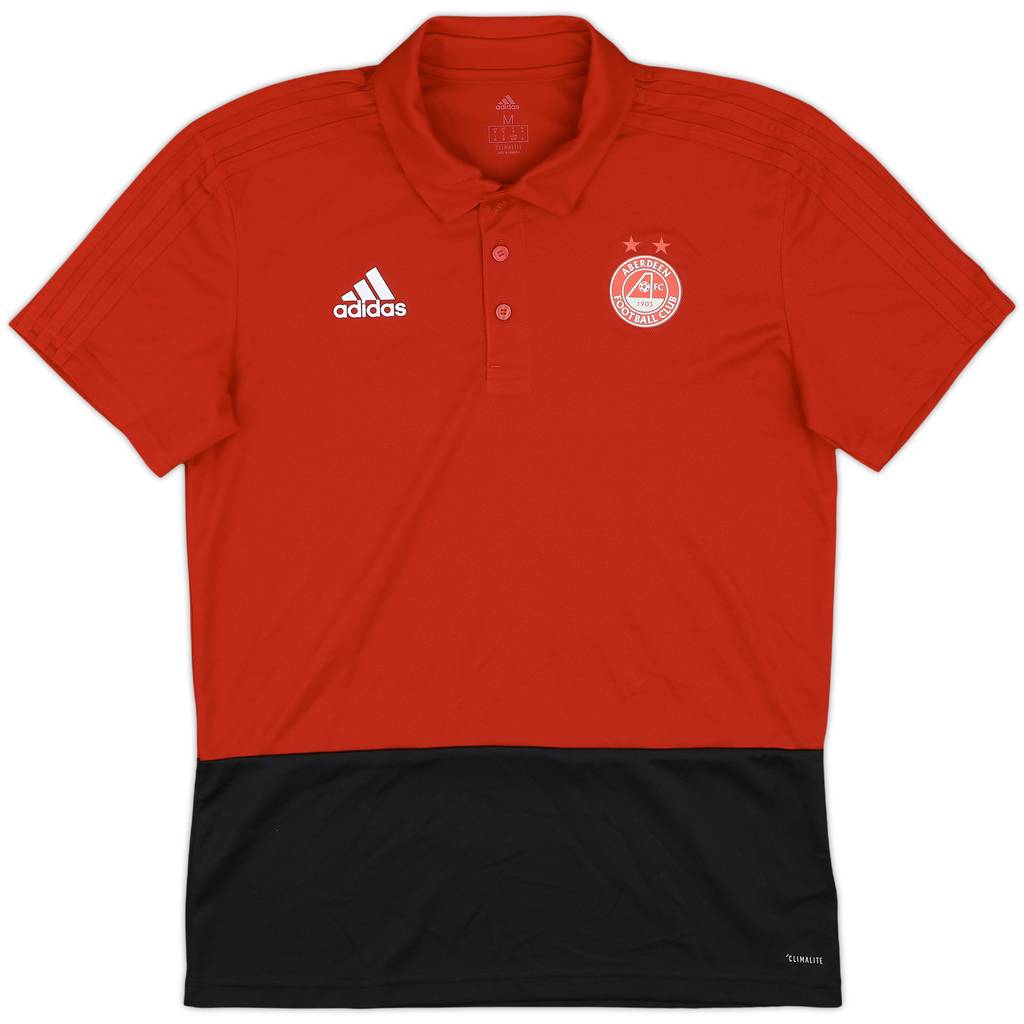 2018-19 Aberdeen adidas Polo Shit - 10/10 - (M)