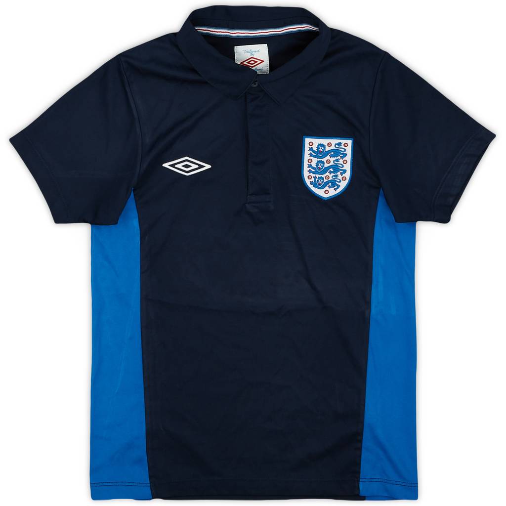 2010-11 England Umbro Polo Shirt - 9/10 - (S.Boys)