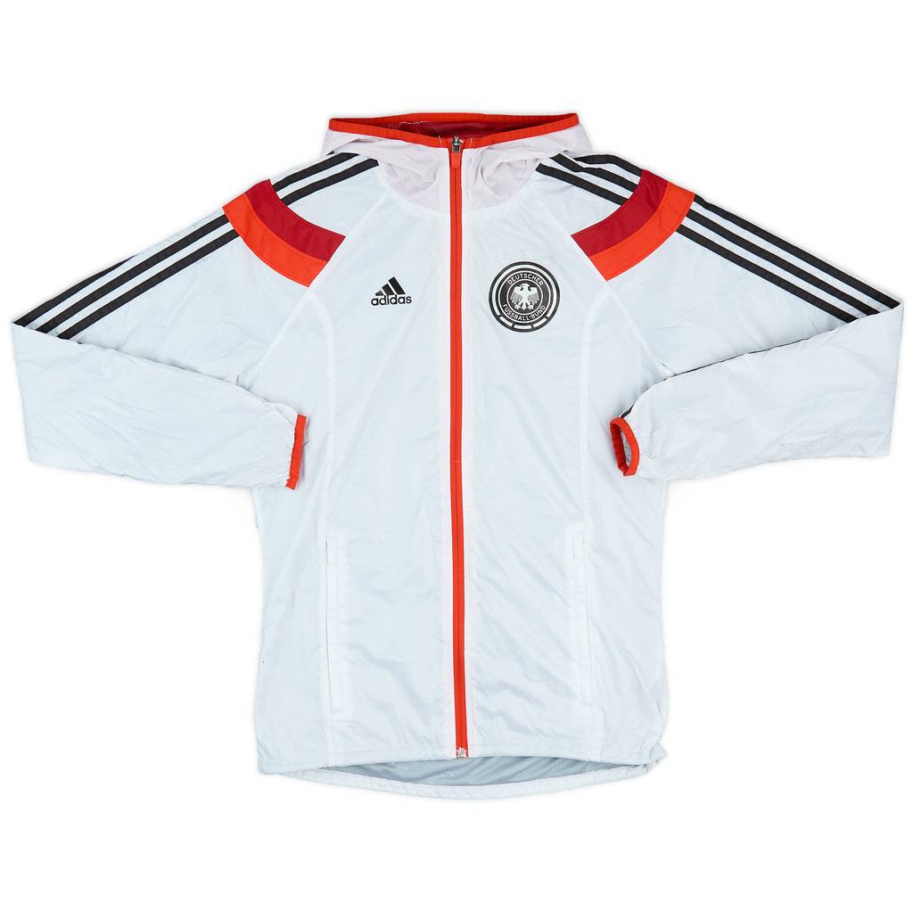 2013-14 Germany adidas Hooded Rain Jacket - 5/10 - (XS)