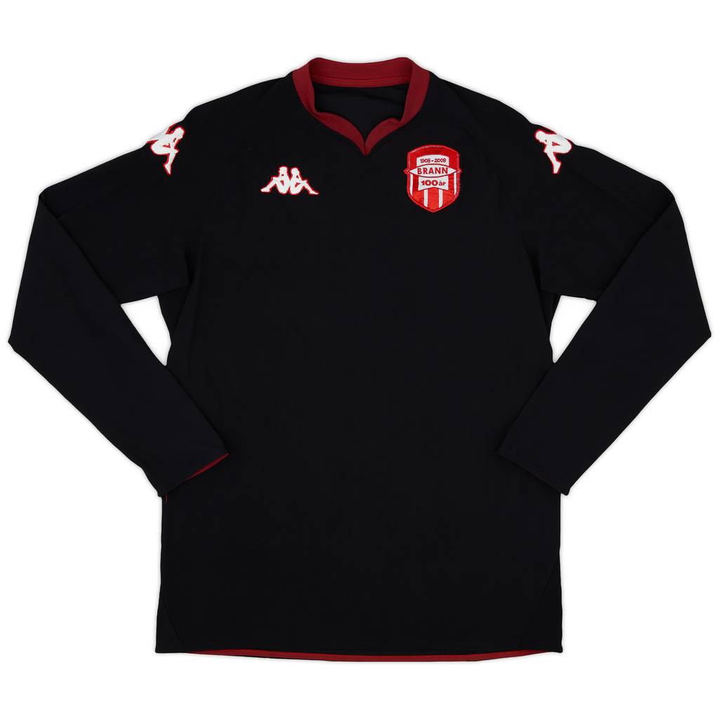 2008-09 Brann Away L/S Shirt - 9/10 - (L)