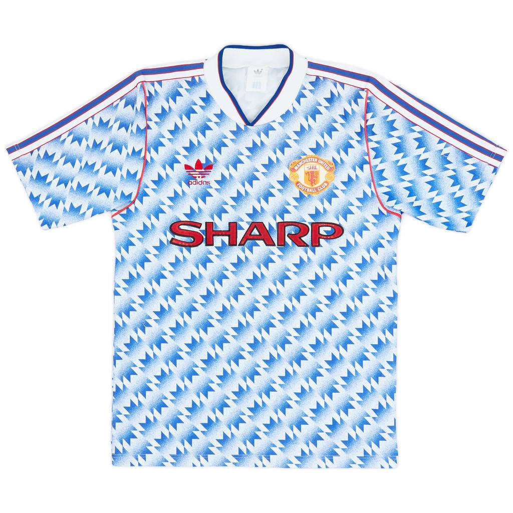 1990-92 Manchester United Away Shirt - 8/10 - (S)