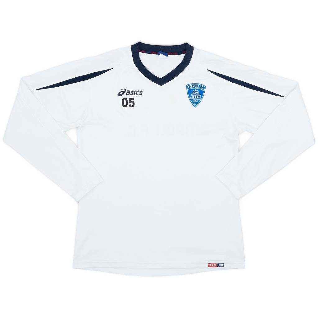 2004-05 Empoli Player Issue Asics Training L/S Shirt #05 - 7/10 - (L)