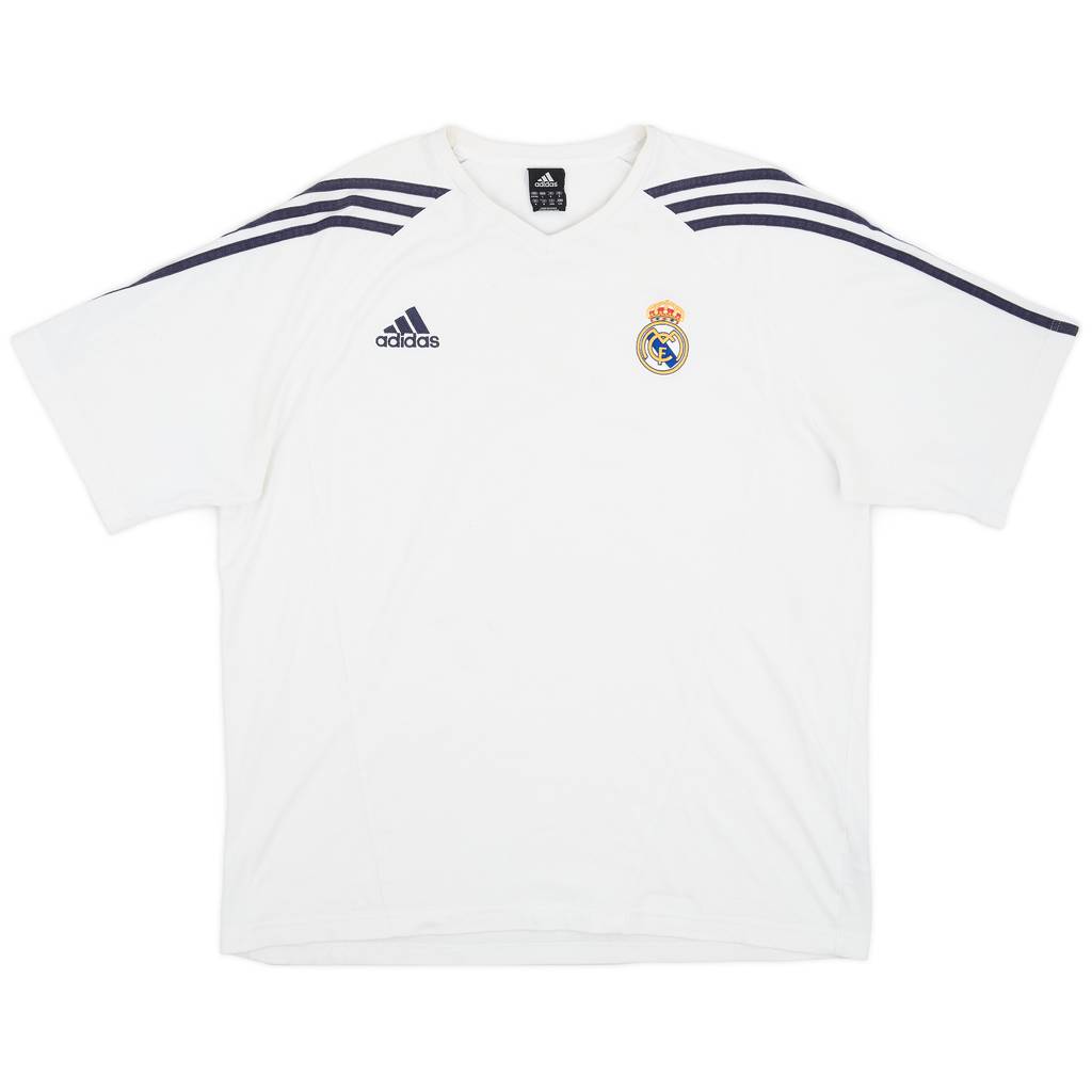 2005-06 Real Madrid adidas Leisure Tee - 7/10 - (L/XL)