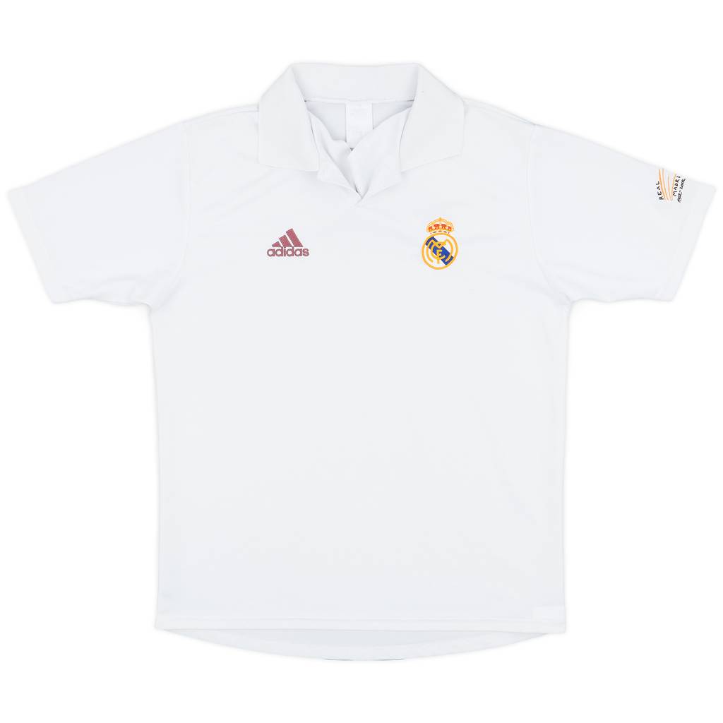 2001 Real Madrid Home Shirt - 7/10 - (XL.Boys)