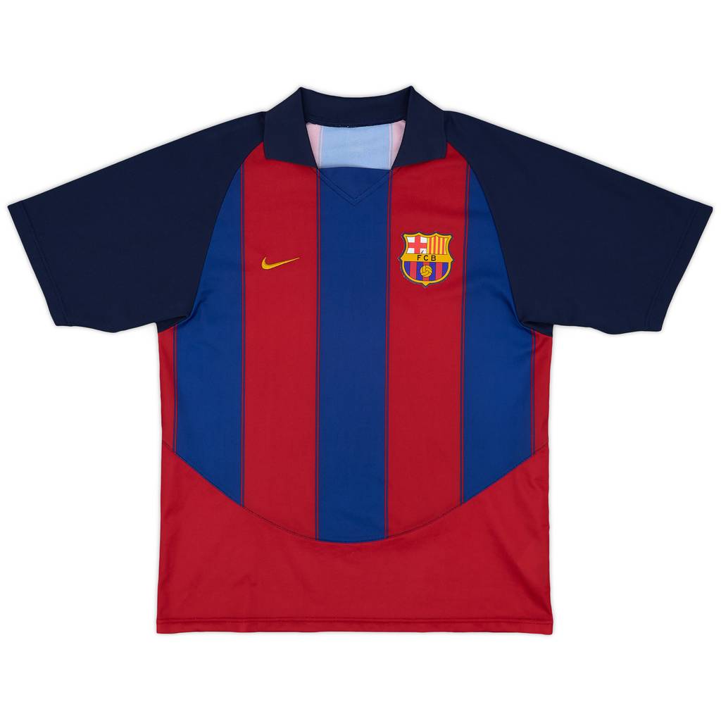 2003-04 Barcelona Basic Home Shirt - 7/10 - (L)