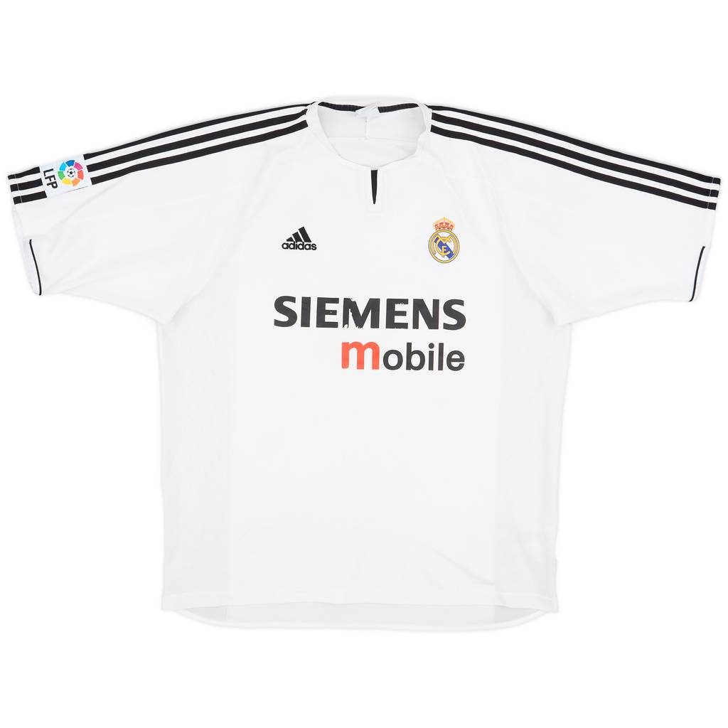 2003-04 Real Madrid Home Shirt - 5/10 - (XL)