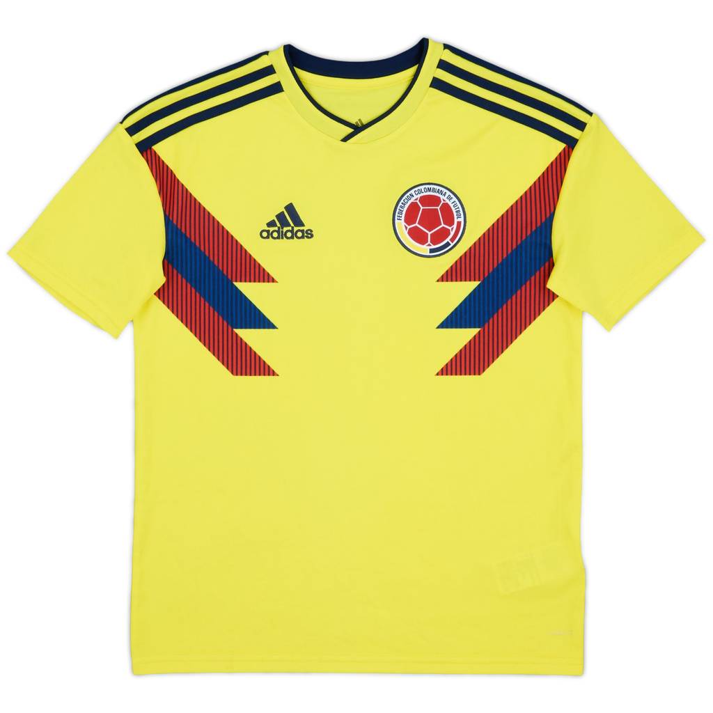 2018-19 Colombia Home Shirt - 8/10 - (L.Boys)
