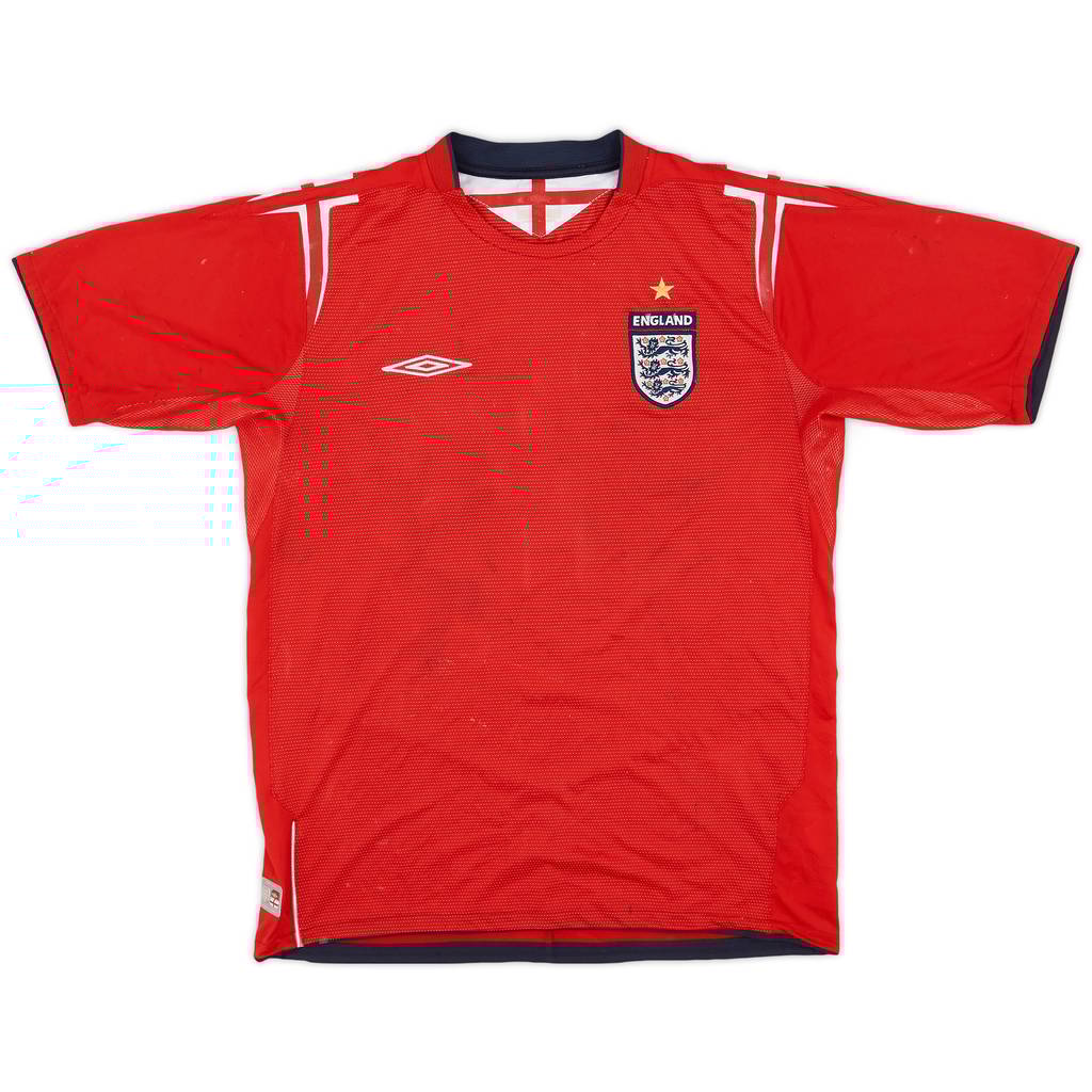 2004-06 England Away Shirt - 4/10 - (M)