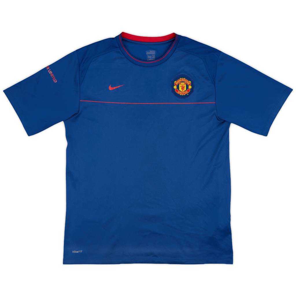 2008-09 Manchester United Nike Training Shirt - 7/10 - (L)