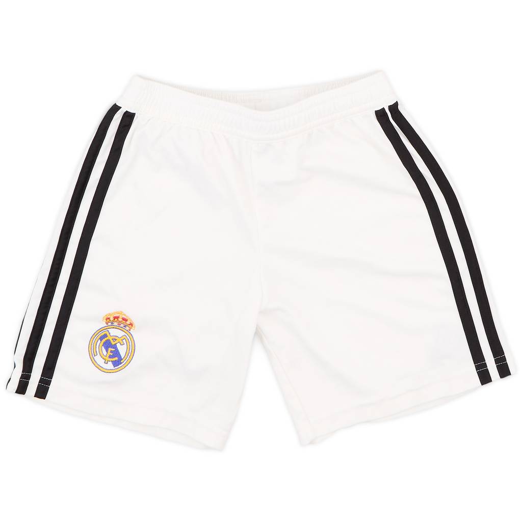 2018-19 Real Madrid Home Shorts - 7/10 - (XS.Boys)