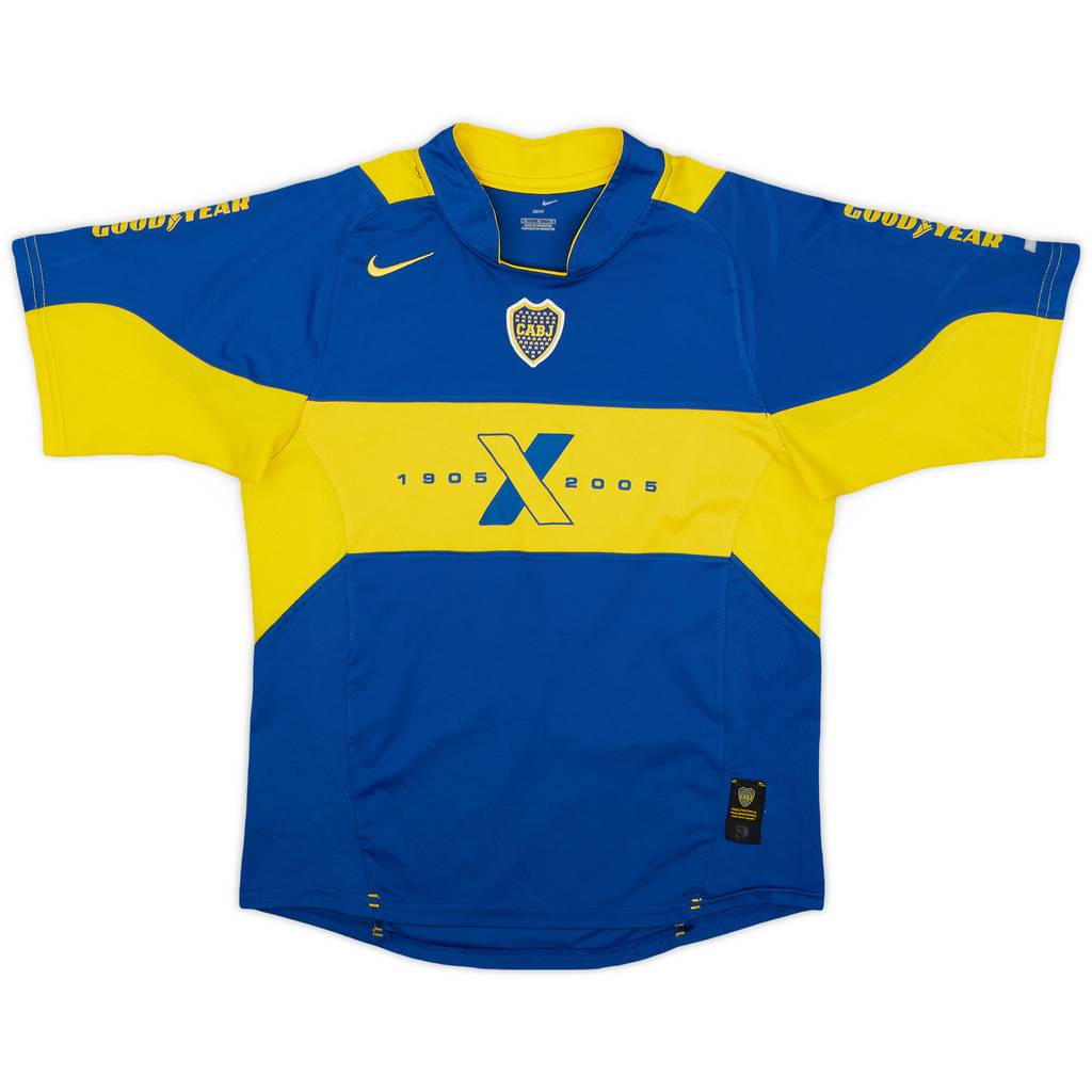 2005 Boca Juniors Home Shirt - 8/10 - (XL.Boys)