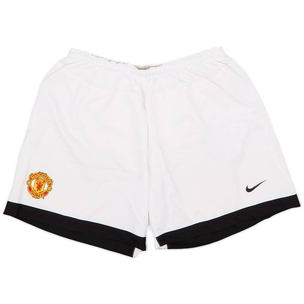 2003-04 Manchester United Nike Training Shorts - 5/10 - (L)