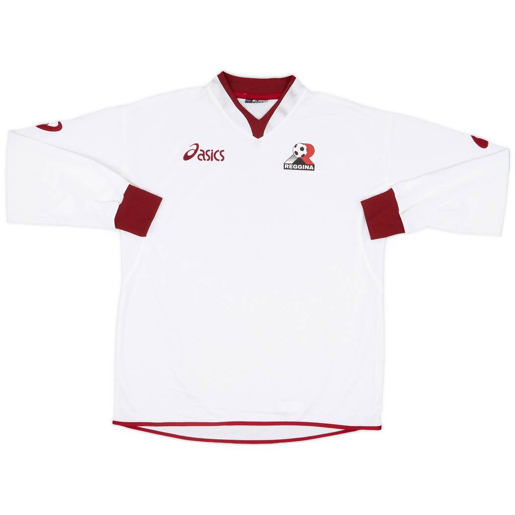 2004-05 Reggina Pre-Season Away L/S Shirt - 9/10 - (M)