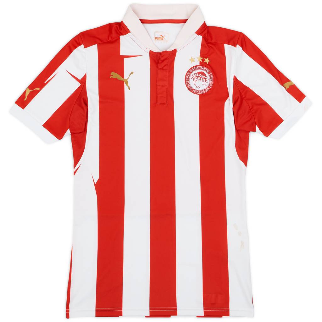 2012-13 Olympiakos Basic Home Shirt - 6/10 - (S)