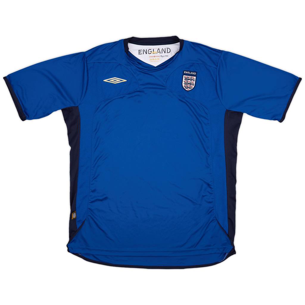2006-07 England Umbro Training Shirt - 8/10 - (XL)