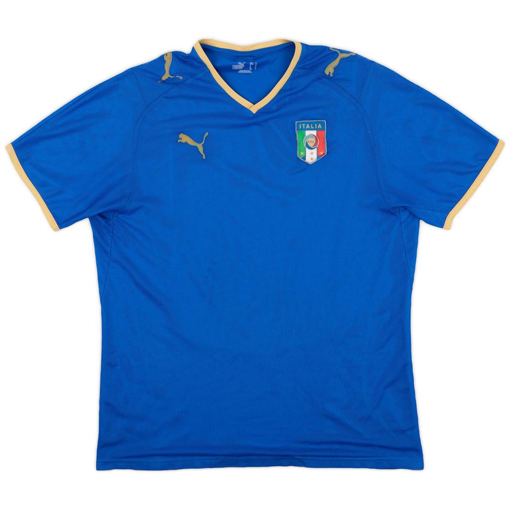2007-08 Italy Home Shirt - 3/10 - (L)