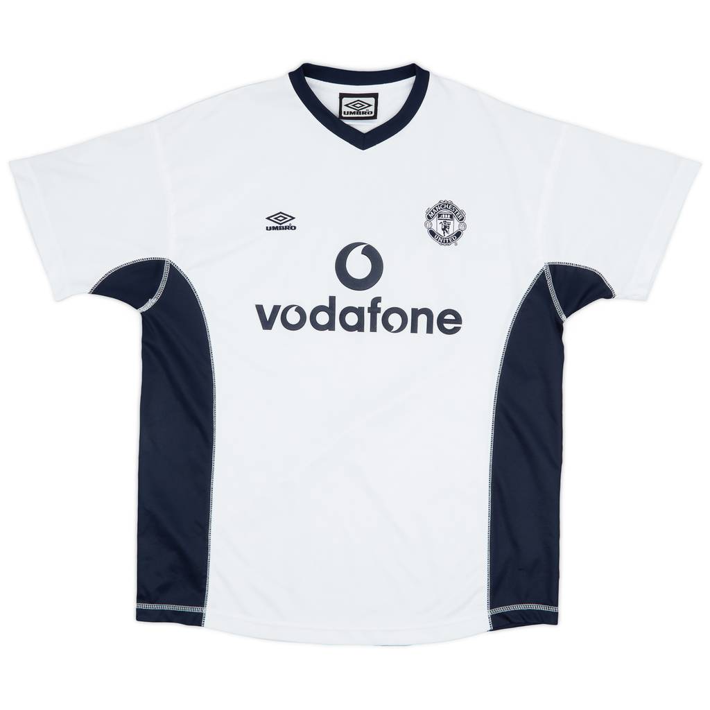 2000-01 Manchester United Umbro Training Shirt - 8/10 - (L)