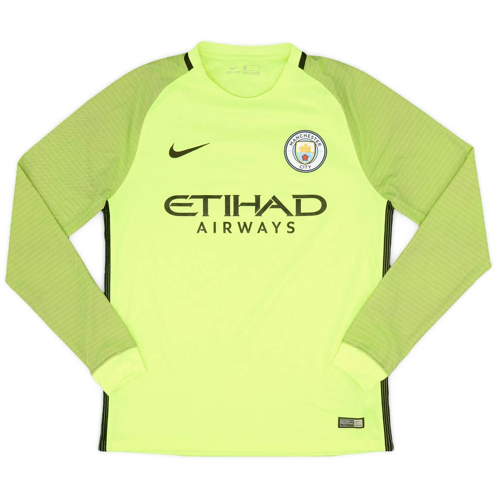 2016-17 Manchester City GK Shirt - 6/10 - (M)