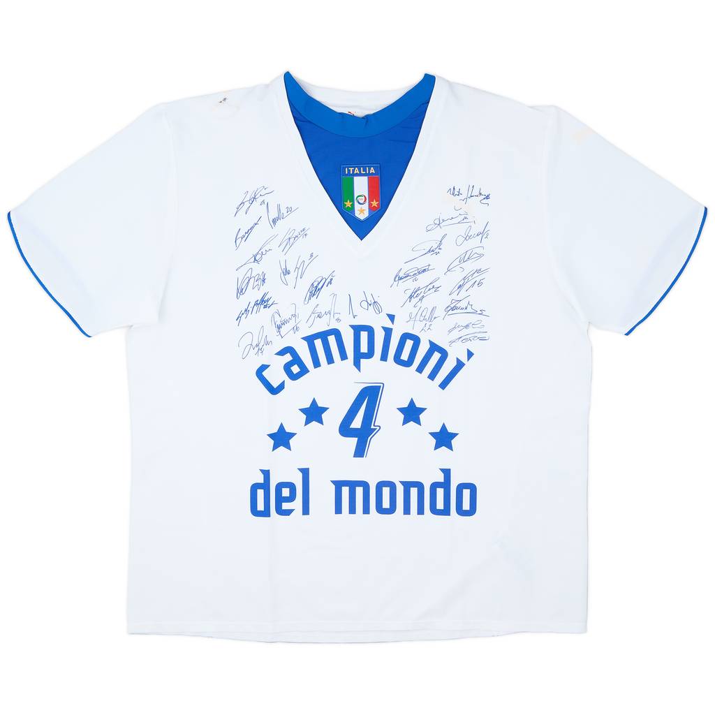 2006 Italy 'Campioni Del Mundo' Away Shirt - 5/10 - (3XL)
