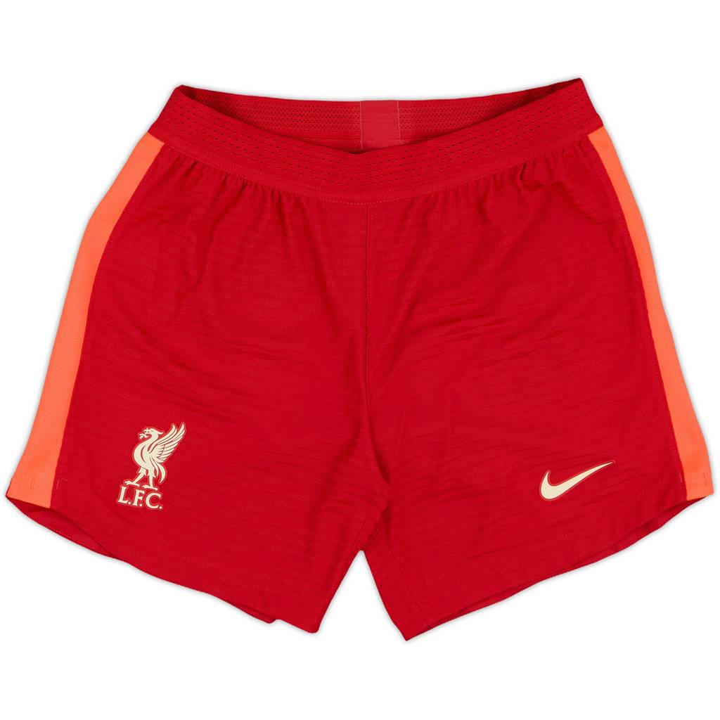 2021-22 Liverpool Authentic Home Shorts - 9/10 - (S)