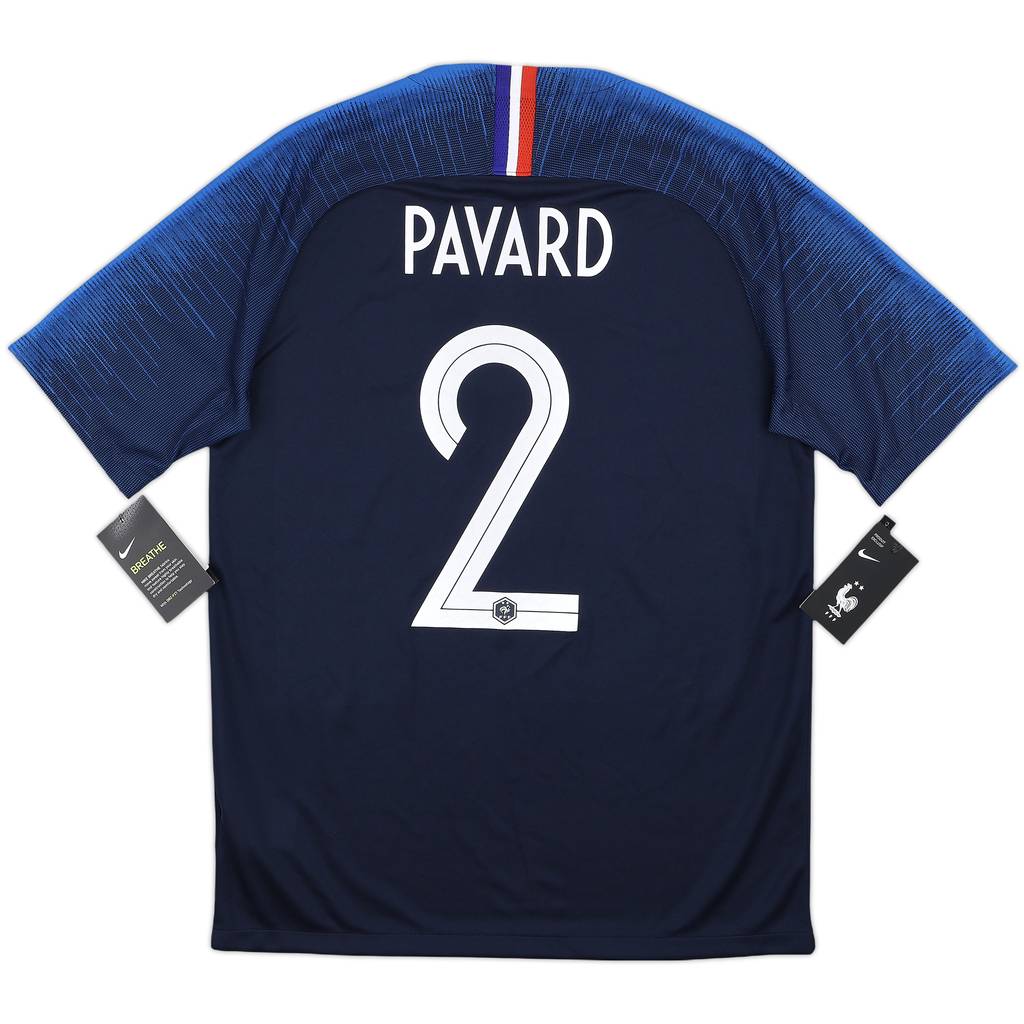 2018 France Home Shirt Pavard #2 (M)