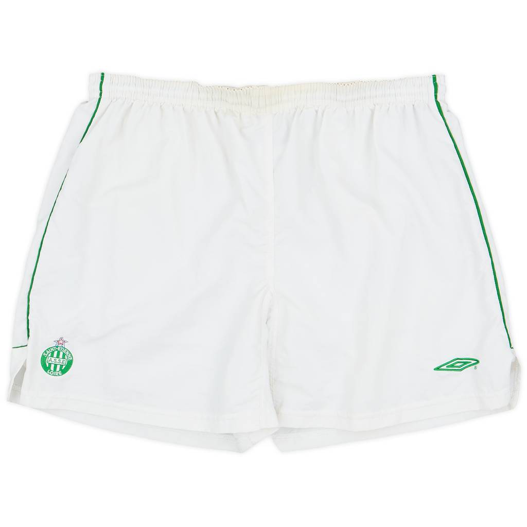 2001-03 Saint Etienne Home Shorts - 8/10 - (L)