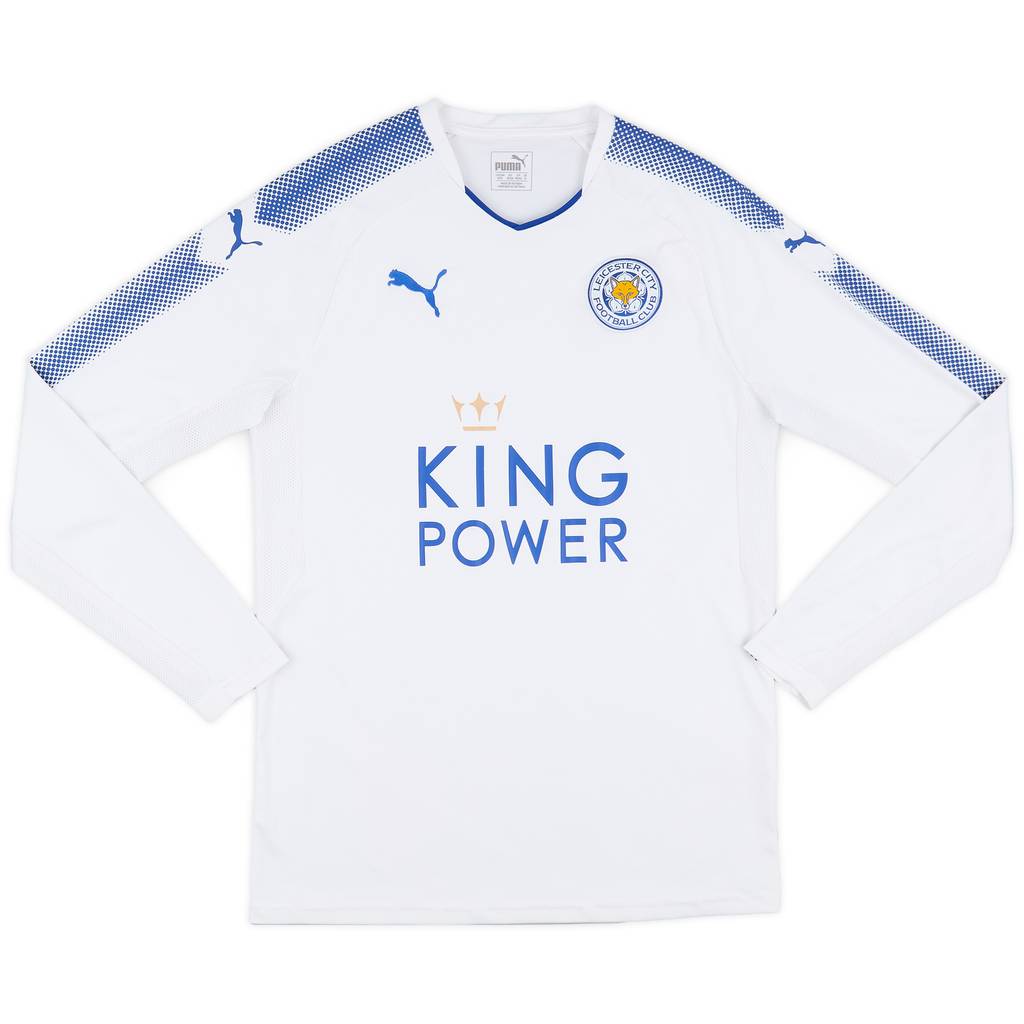 2017-18 Leicester Third L/S Shirt - 9/10 - (M)