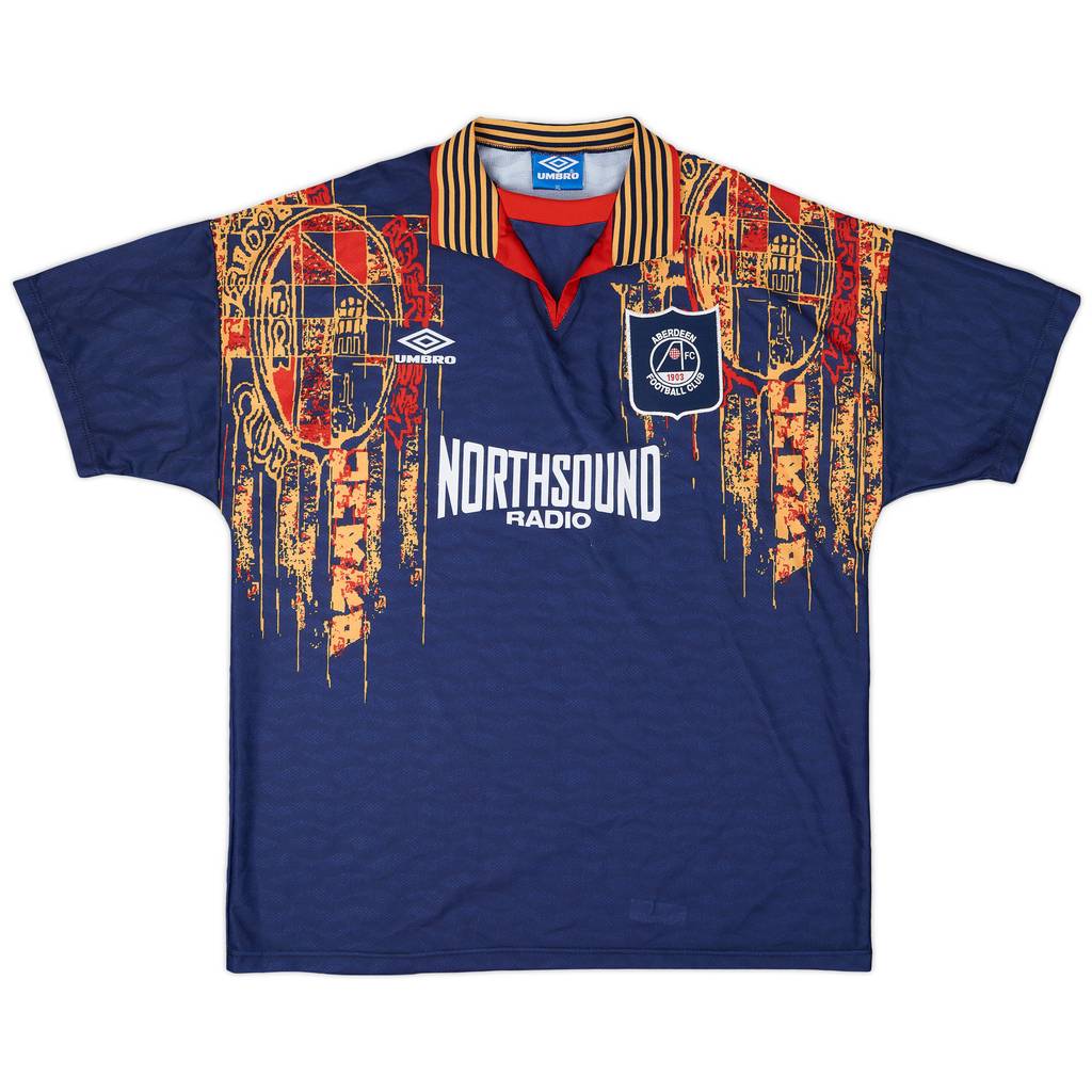 1994-96 Aberdeen Away Shirt - 10/10 - (XL)