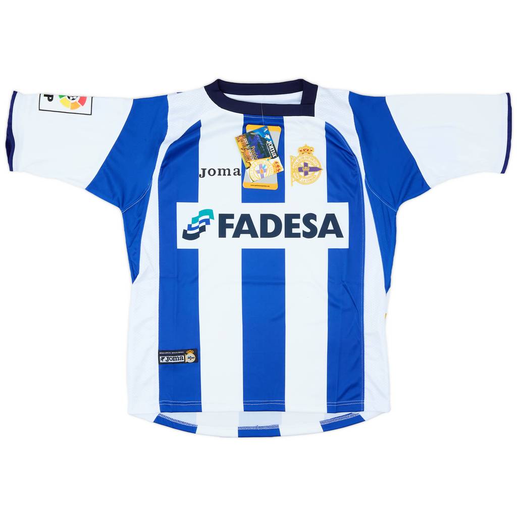 2004-05 Deportivo de La Coruna Home Shirt (S)
