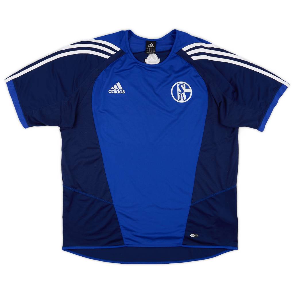 2006-07 Schalke adidas Training Shirt - 6/10 - (XXL)