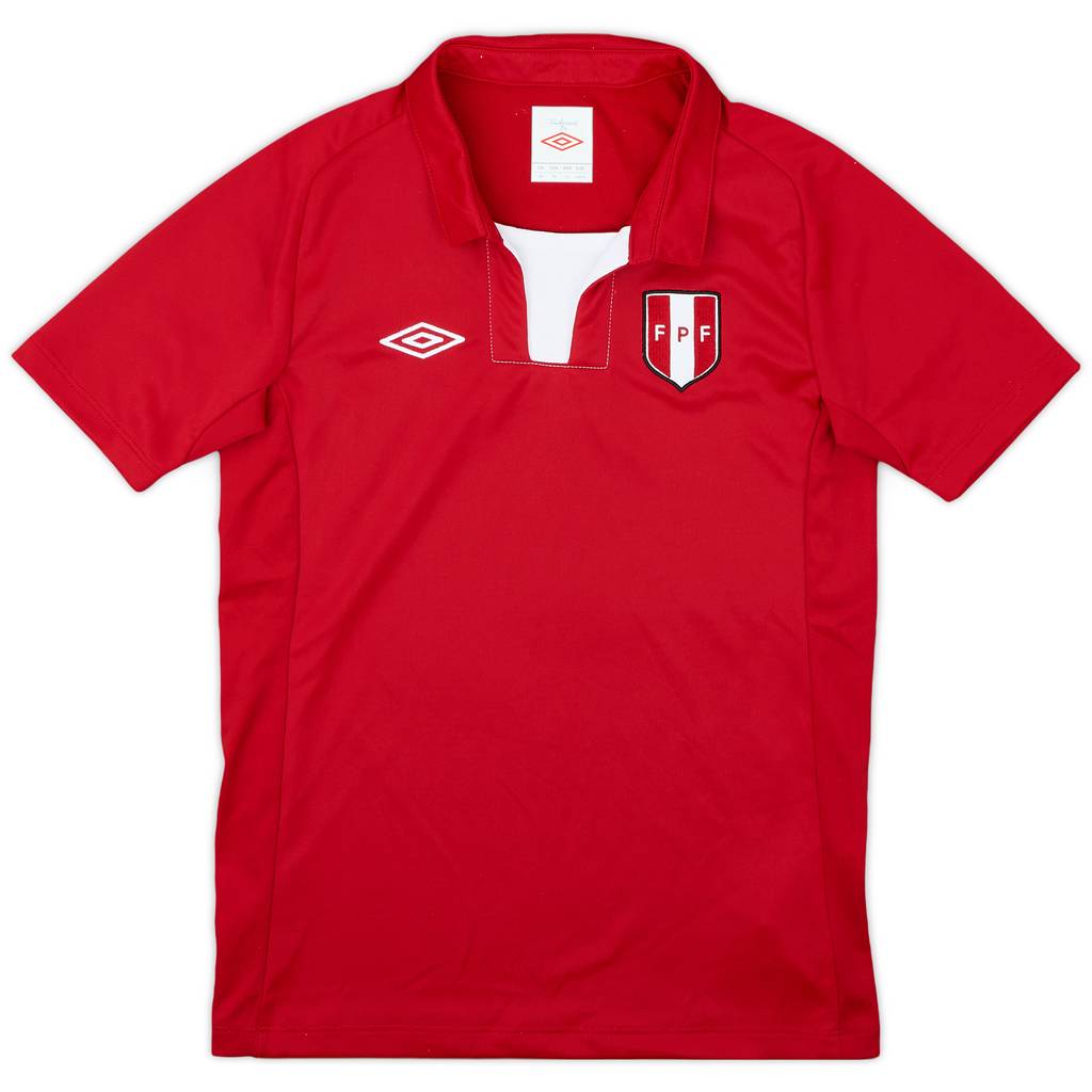 2012-13 Peru Away Shirt - 10/10 - (L.Boys)