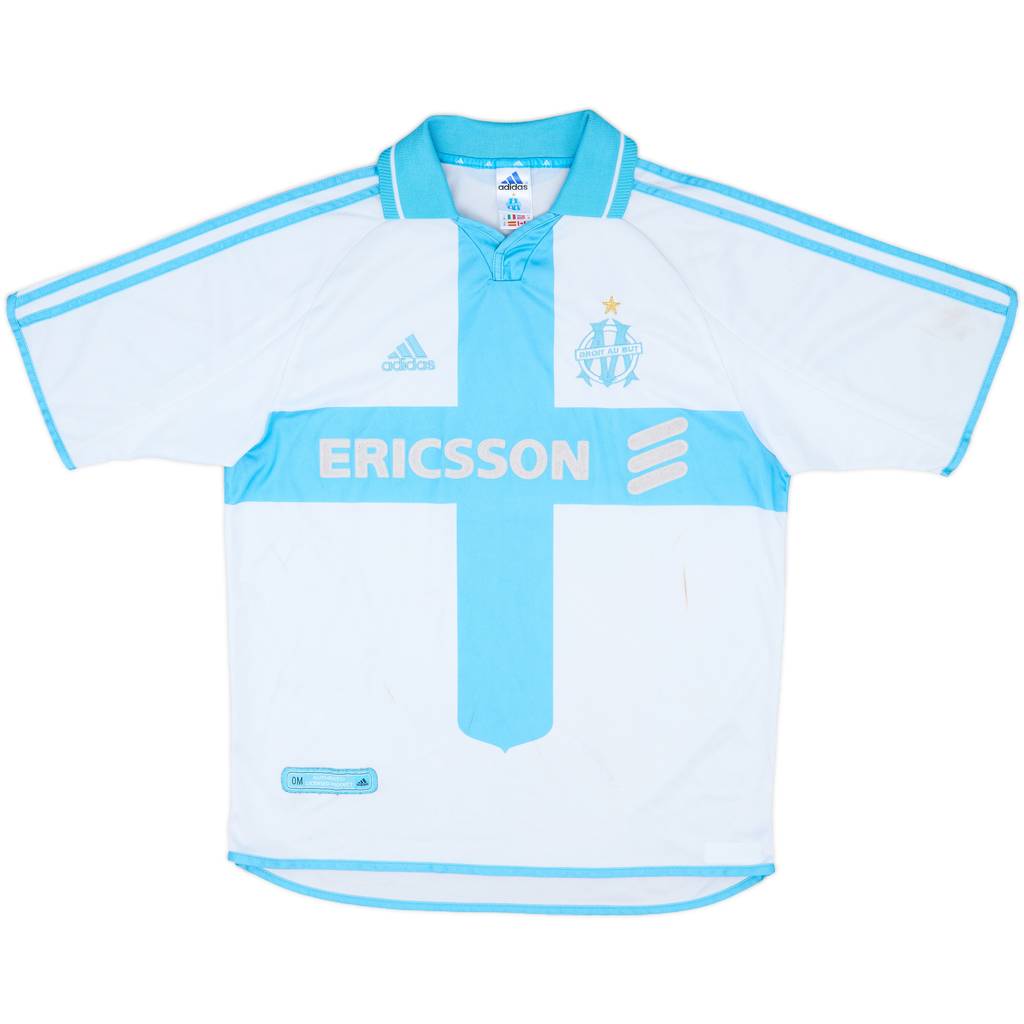 2000-01 Olympique Marseille Home Shirt - 5/10 - (M)