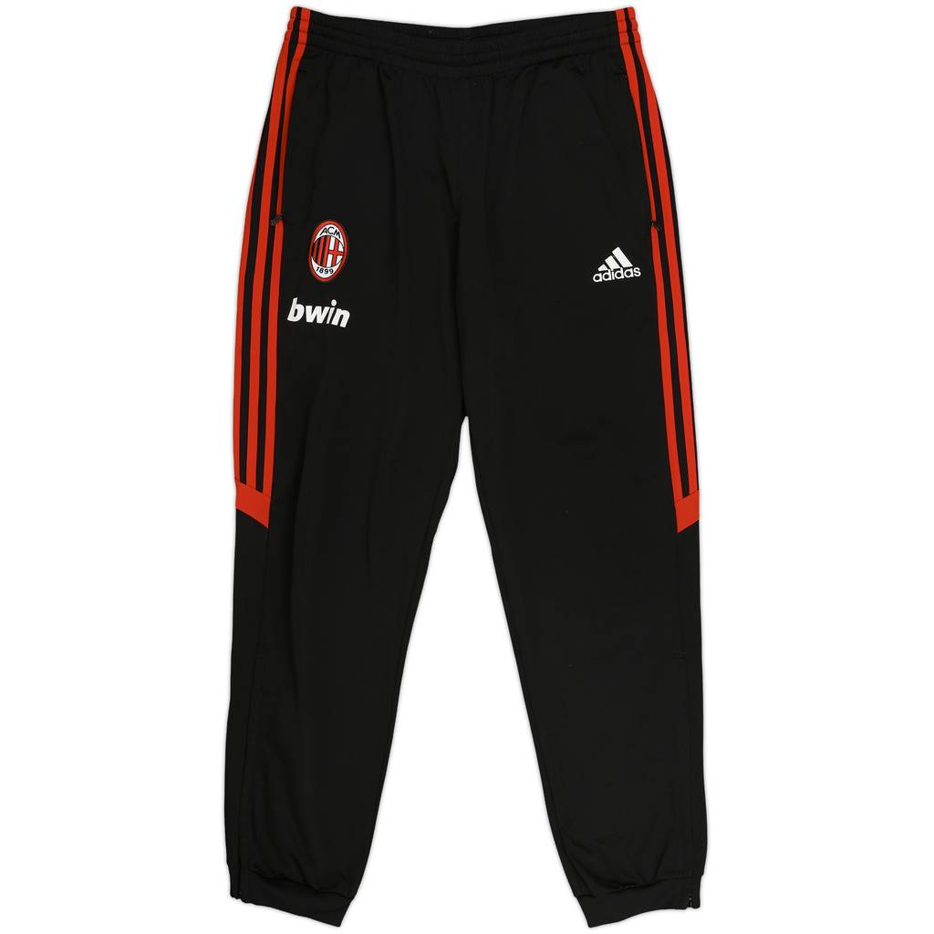 2007-08 AC Milan adidas Track Pants/Bottoms - 9/10 - (L)