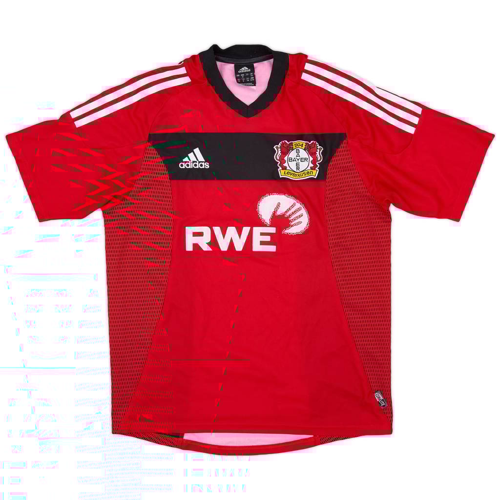 2002-04 Bayer Leverkusen Home Shirt - 8/10 - (XL.Boys)
