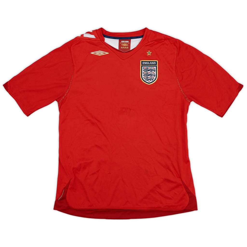 2006-08 England Away Shirt - 6/10 - (Women's M)